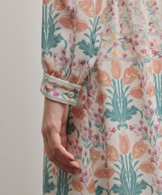 GRACE CONTINENTAL フラワーパターンプリントワンピース