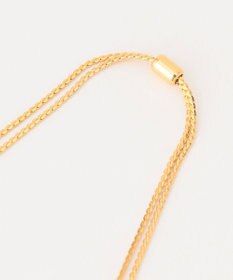 GRACE CONTINENTAL orgablanca パール＆チェーンネックレス