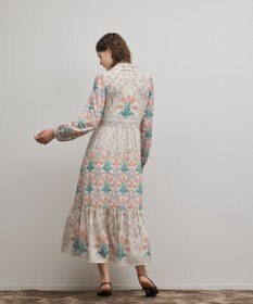 GRACE CONTINENTAL フラワーパターンプリントワンピース