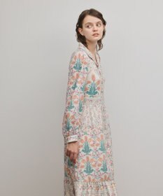 GRACE CONTINENTAL フラワーパターンプリントワンピース