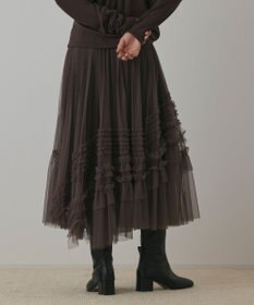 GRACE CONTINENTAL イレギュラ－チュ－ルスカート