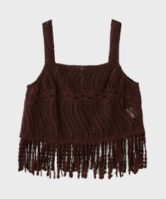 GRACE CONTINENTAL クロシェレースキャミ