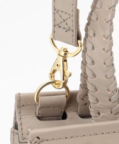 GRACE CONTINENTAL SquareMiniBagMT シルバー グレースコンチネンタル GRACE CONTINENTAL SquareMiniBagMT