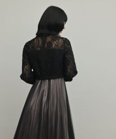 GRACE CONTINENTAL コードレースプリーツワンピース