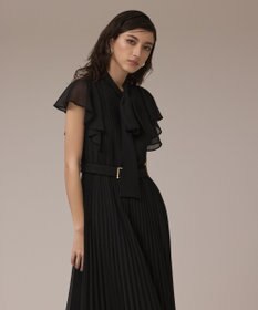 【未使用品】グレースコンチネンタ プリーツドレス ワンピース タグ付き 24AW 価格交渉不可 新品 [グレースコンチネンタル]24AW プリーツ