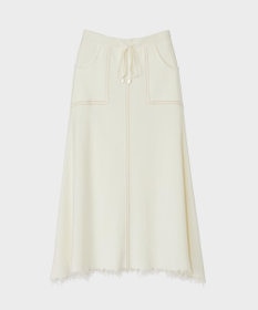 GRACE CONTINENTAL ミラノリブロングスカート