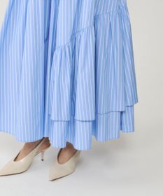 GRACE CONTINENTAL イレギュラーギャザースカート