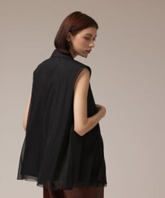 GRACE CONTINENTAL チュールオーバーベスト