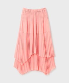 GRACE CONTINENTAL イレギュラープリーツスカート