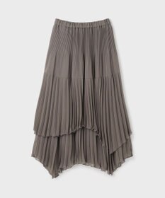 GRACE CONTINENTAL イレギュラープリーツスカート