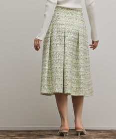 GRACE CONTINENTAL ミックスツイードスカート