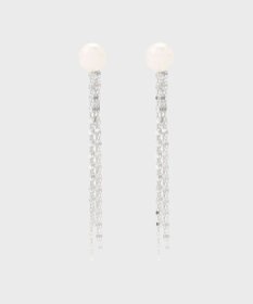 GRACE CONTINENTAL パールタッセルピアス