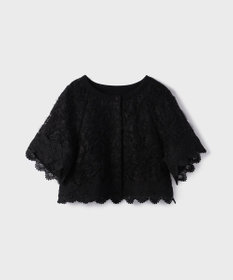 GRACE CONTINENTAL フラワー刺繍ニットカーディガン