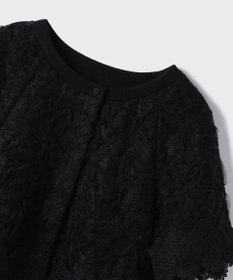 GRACE CONTINENTAL フラワー刺繍ニットカーディガン