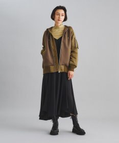 お値下げ　去年物　完売品　グレースコンチネンタル　コンビMA-1ブルゾン　38 コンビMA-1ブルゾン / GRACE CONTINENTAL | GRACE CONTINENTAL