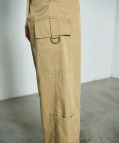 GRACE CONTINENTAL アシンメトリーワークパンツ