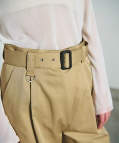 GRACE CONTINENTAL アシンメトリーワークパンツ