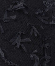 GRACE CONTINENTAL リボンヤーンジレドレス