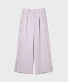 GRACE CONTINENTAL サイドレースパンツ