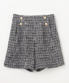 無料発送 / マルチヤーンツイードショートパンツ GRACE 通販 グレースコンチネンタル CONTINENTAL GRACE | CONTINENTAL パンツ