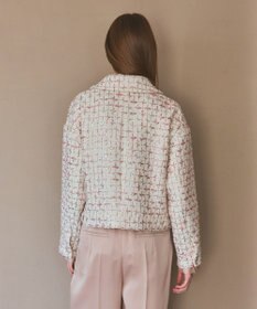 GRACE CONTINENTAL ツイードクロップドジャケット