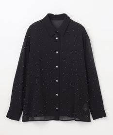 ビジューカラーシャツ / GRACE CONTINENTAL | GRACE CONTINENTAL グレースコンチネンタル 通販