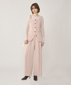 GRACE CONTINENTAL クラッシュサテンキャミトップ