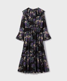 GRACE CONTINENTAL ボタニカルベリープリントワンピース