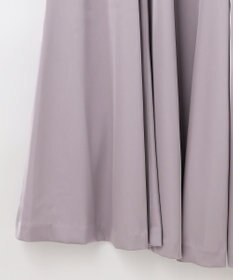 GRACE CONTINENTAL サテンフレアドレスパンツ