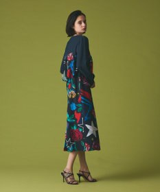 GRACE CONTINENTAL プリントコンビドレス