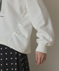 GRACE CONTINENTAL Catphoto裏毛トップ