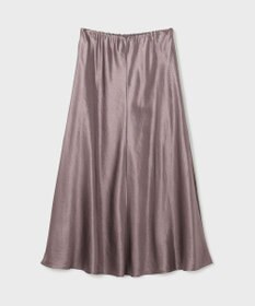 GRACE CONTINENTAL サテンバイアススカート