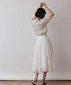 GRACE CONTINENTAL バルーンシアースカート