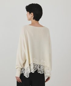 GRACE CONTINENTAL ヘムレースニットトップ