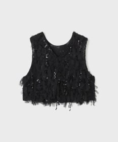 GRACE CONTINENTAL フリンジベスト