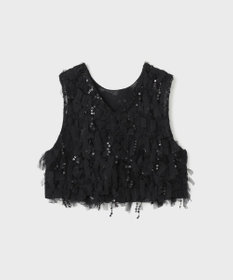 GRACE CONTINENTAL フリンジベスト