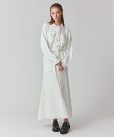 GRACE CONTINENTAL ミラノリブロングスカート