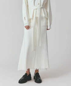 GRACE CONTINENTAL ミラノリブロングスカート