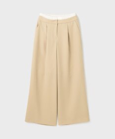 GRACE CONTINENTAL キャミ付レイヤードパンツ