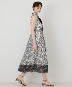 GRACE CONTINENTAL ボタニカルフラワーワンピース