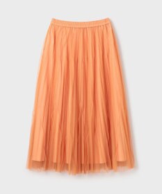 GRACE CONTINENTAL チュールマチプリーツスカート