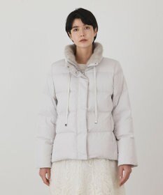 GRACE CONTINENTAL ファー衿ダウンコート キナリ