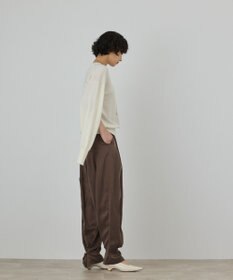 GRACE CONTINENTAL ウールスリットニットトップ