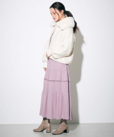 グレースコンチネンタル　ブークレーウールジャケット ブークレーウールジャケット / GRACE CONTINENTAL | GRACE