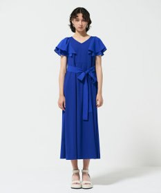 GRACE CONTINENTAL フリルスリーブカットワンピース