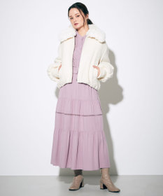 グレースコンチネンタル　ブークレーウールジャケット ブークレーウールジャケット / GRACE CONTINENTAL | GRACE