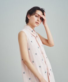 GRACE CONTINENTAL エンゼルフィッシュジャガードワンピース