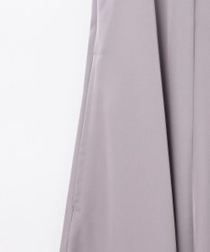 GRACE CONTINENTAL サテンフレアドレスパンツ