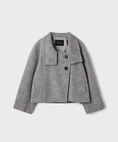 GRACE CONTINENTAL アルパカシャギージャケット