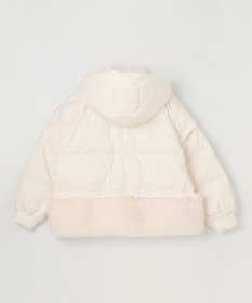 未使用タグ無　グレースコンチネンタル　ヘムファーダウンベスト　36 ヘムファーショートダウンジャケット （ダウンジャケット